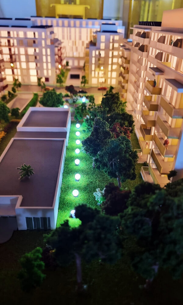 Maqueta Conjunto Residencial Valencia