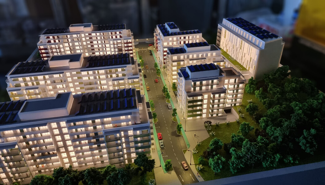 Maqueta Conjunto Residencial