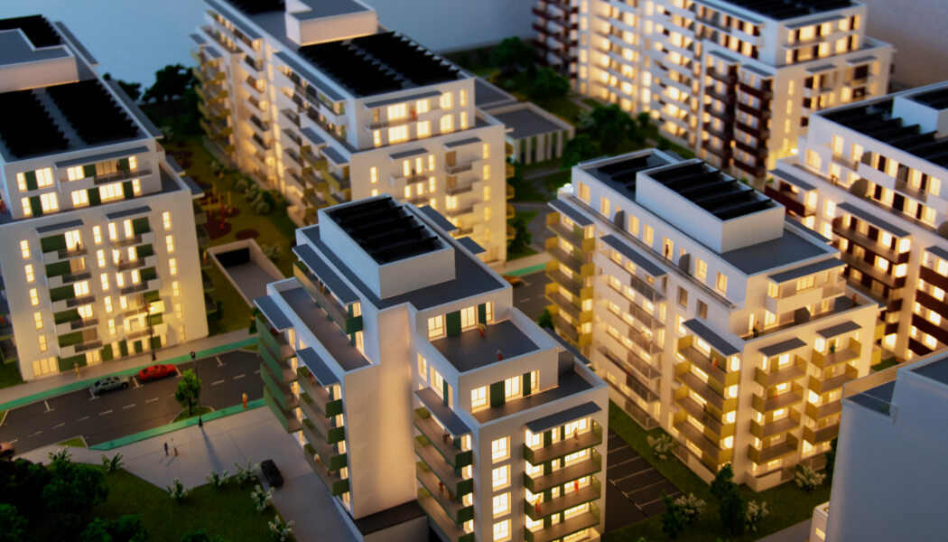 Maqueta de Conjunto Residencial