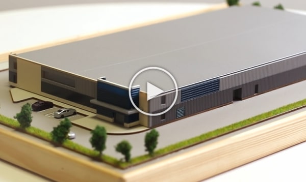 Maqueta de un Almacén