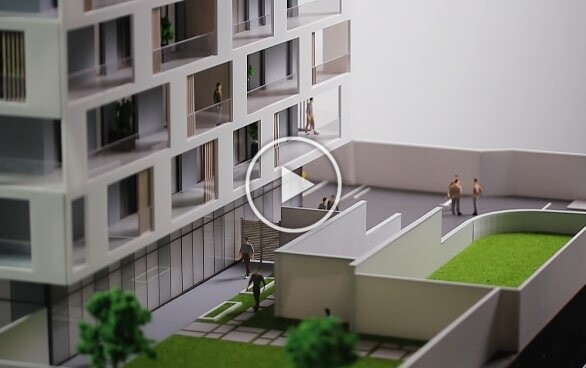 Maqueta Edificio de Apartamentos