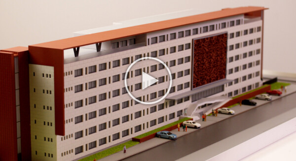 Maqueta de hospital