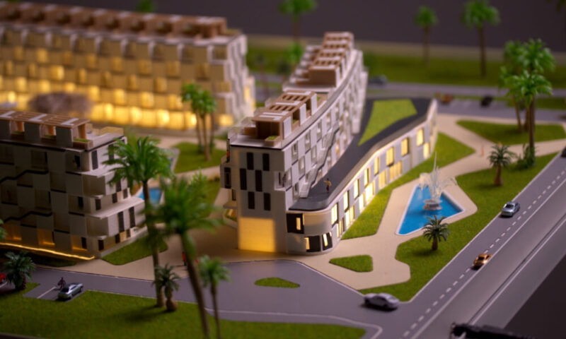 Maqueta de resort Malaga