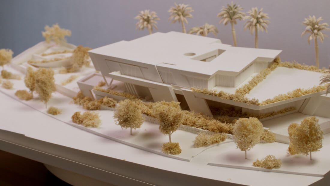 Maqueta Arquitectónica Minimalista