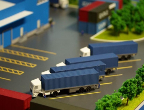 Maqueta Centro de Logística y Distribución