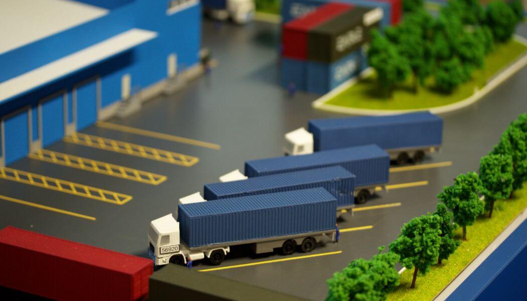 maqueta Centro de Distribución