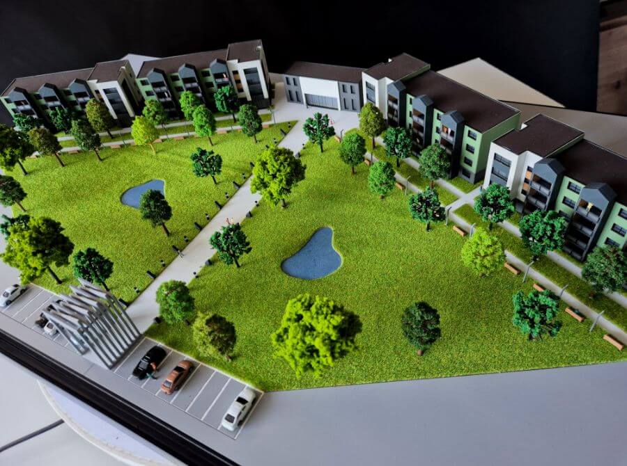 Maqueta campus universitario