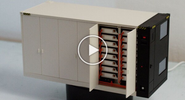 Maqueta de Contenedor ESS