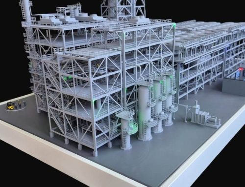 Maqueta de una Planta Industrial